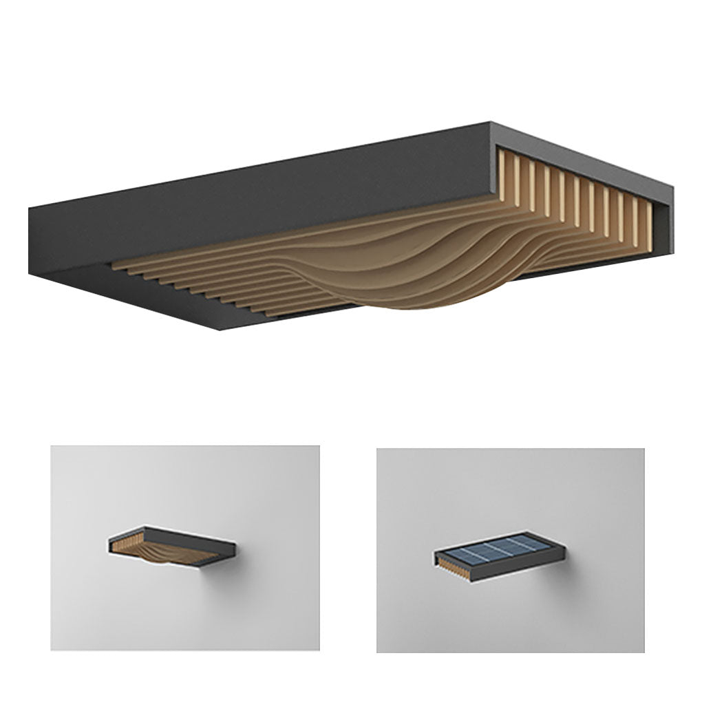 Outdoor LED Waterproof Solar Decorative Lighting Wall Light for Courtyard Balcony Aisle - Lumpaz