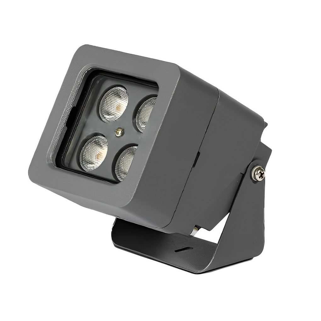 Adjustable Square Waterproof Colorful Spotlight Outdoor Wall Lights - Lumpaz