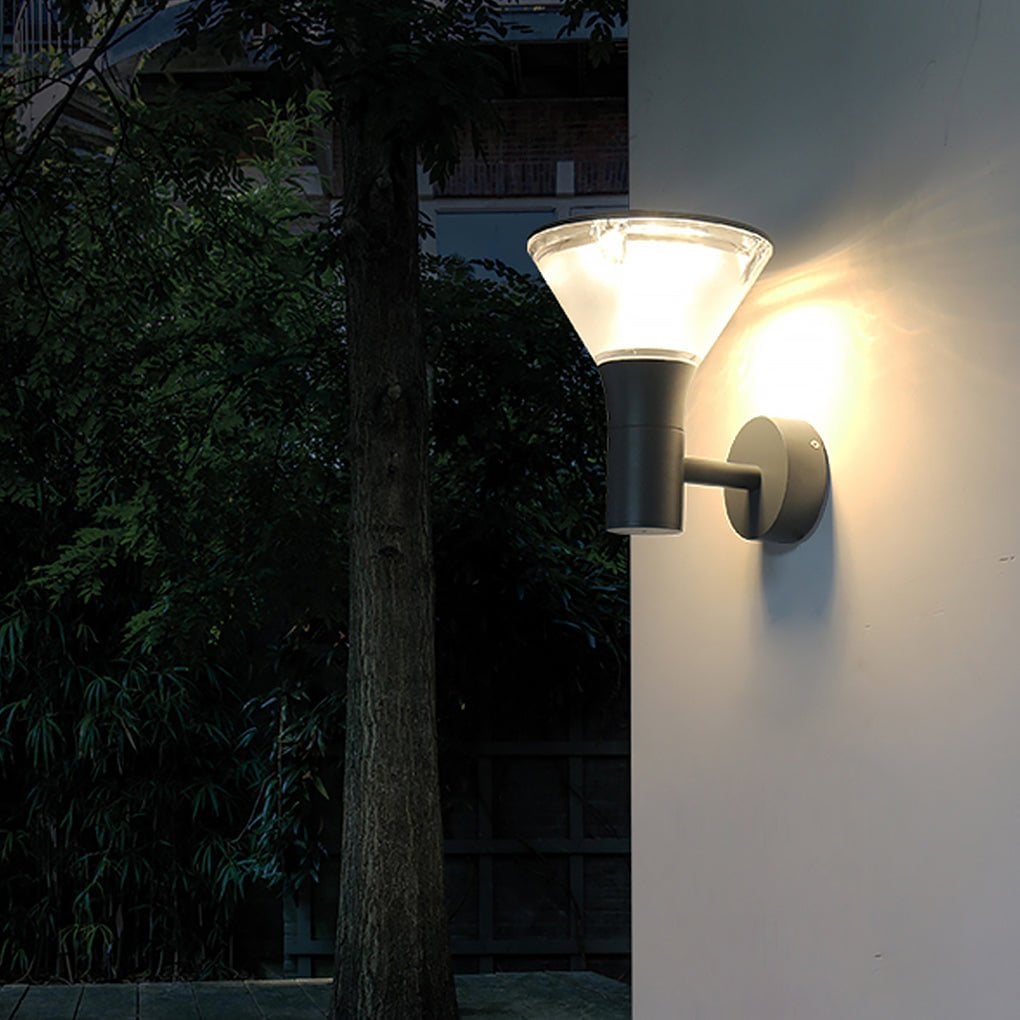 Round LED Waterproof Nordic Sconces Wall Lamp Outdoor Lights Path Lights - Lumpaz