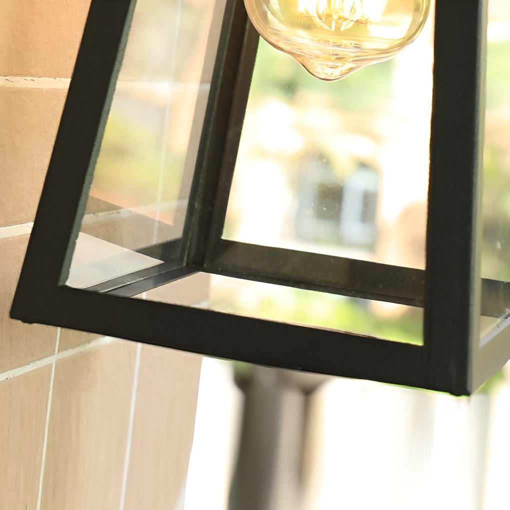 Trapezoidal Waterproof LED Vintage Outdoor Wall Light Wall Sconce Lighting - Lumpaz