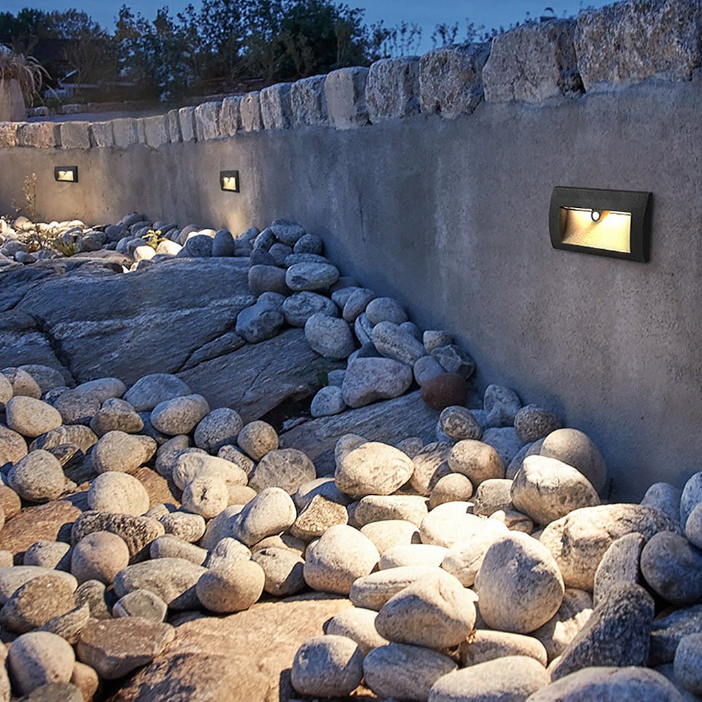Embedded Motion Sensor Design LED Step Light for Courtyard Terrace Garden - Lumpaz