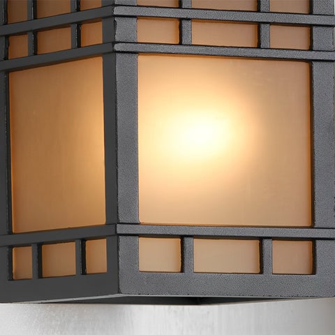 Square Retro Waterproof Vintage Outdoor Wall Lights - Dazuma