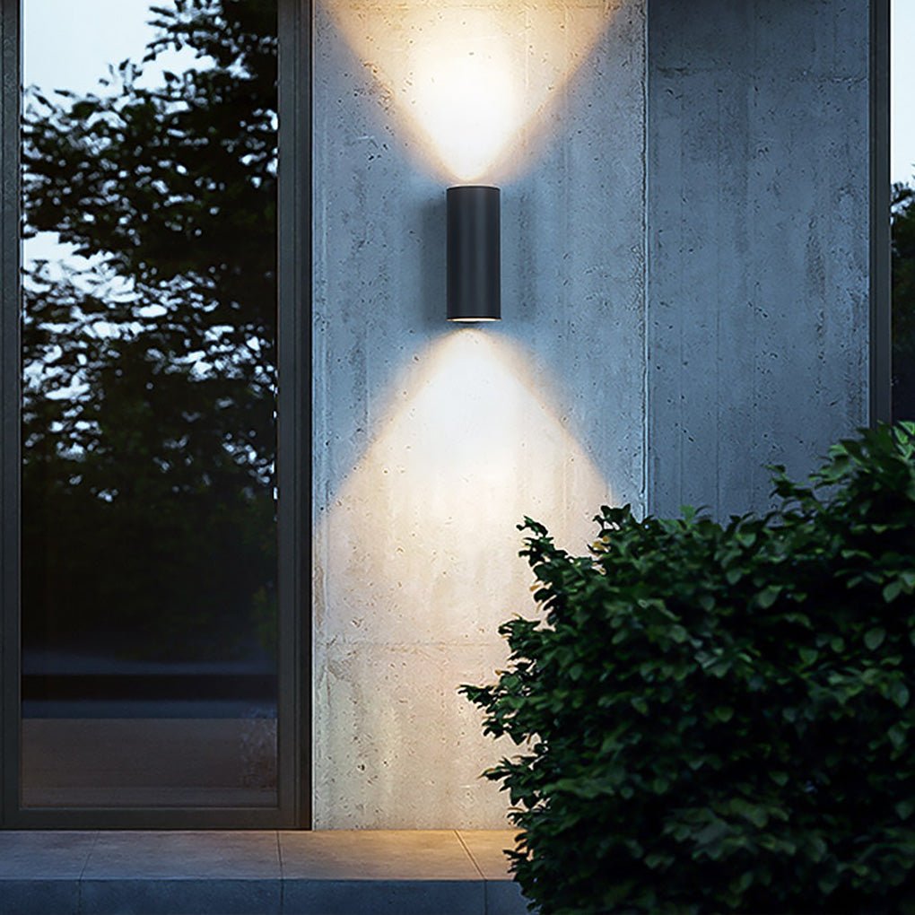 Round up and down Lighting LED Waterproof Modern Outdoor Wall Lights - Lumpaz