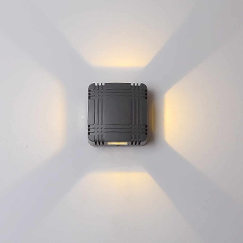 Unique Design Outdoor LED Waterproof Wall Light for Villa Gate Balcony - Lumpaz