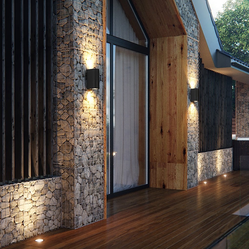 Unique up and down Lighting Waterproof LED Modern Outdoor Wall Lights - Lumpaz