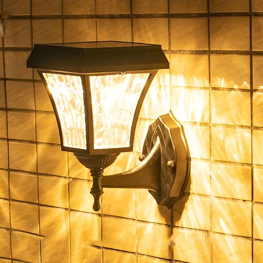 Waterproof LED Smart Touch Switch Modern Outdoor Plug in Wall Sconce Lighting - Lumpaz