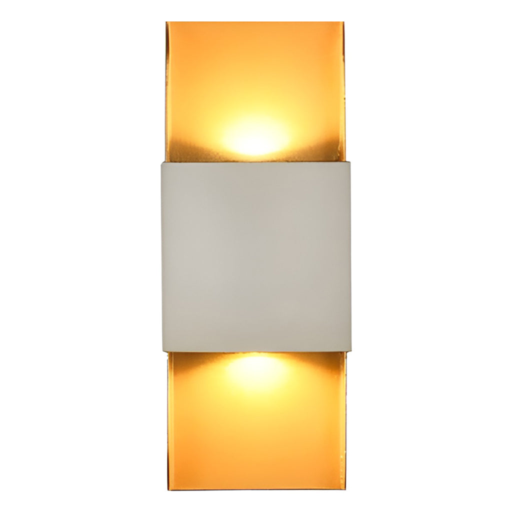 LED Up and Down Lights COB Waterproof Metal Modern Outdoor Wall Lamps - Lumpaz