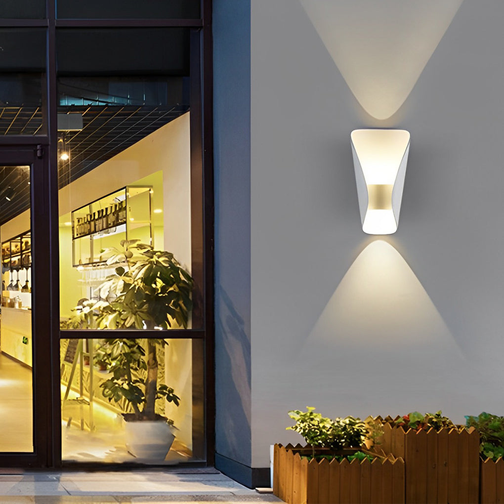 Unique Creative Up and Down Lights Outdoor Wall Lights Waterproof Wall Sconces Wall Lamp - Lumpaz