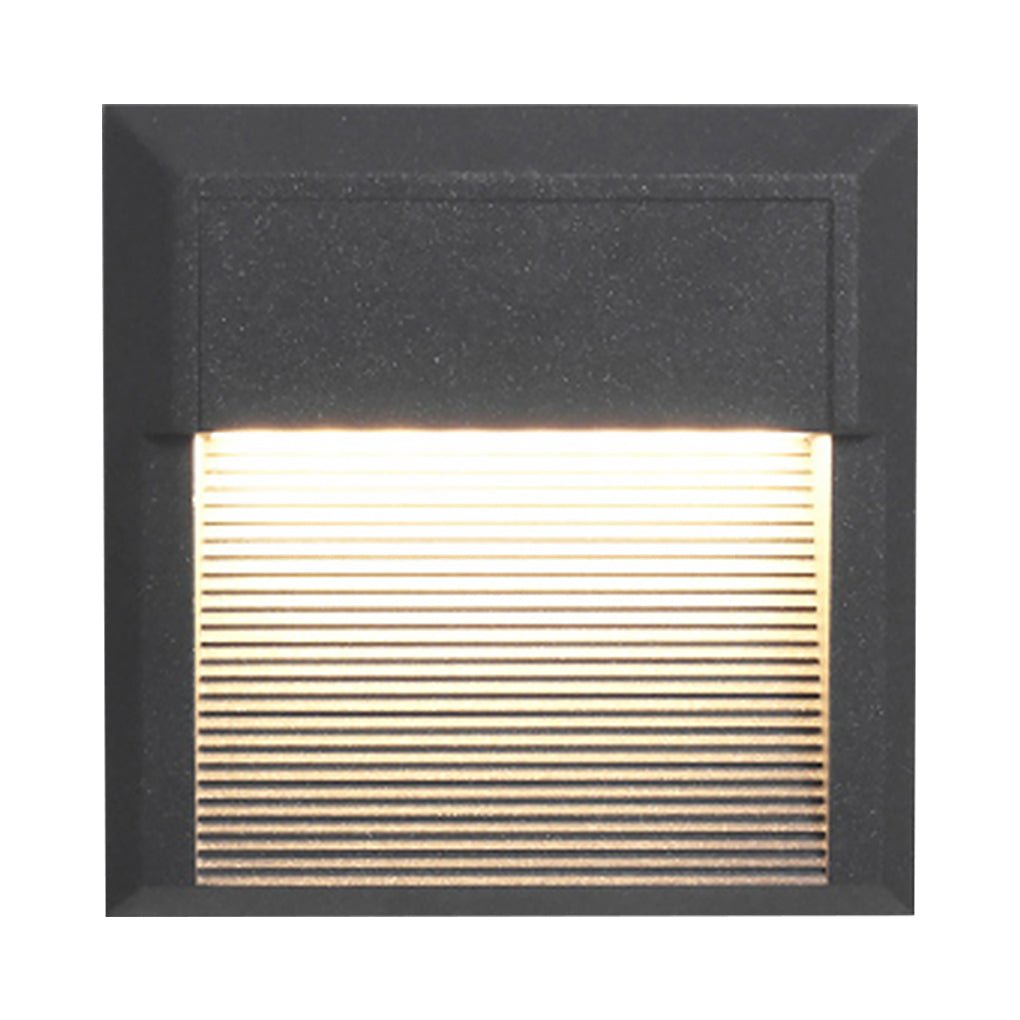 Waterproof Outdoor LED Step Lights Corner Lamp for Villa Courtyard Garden - Lumpaz