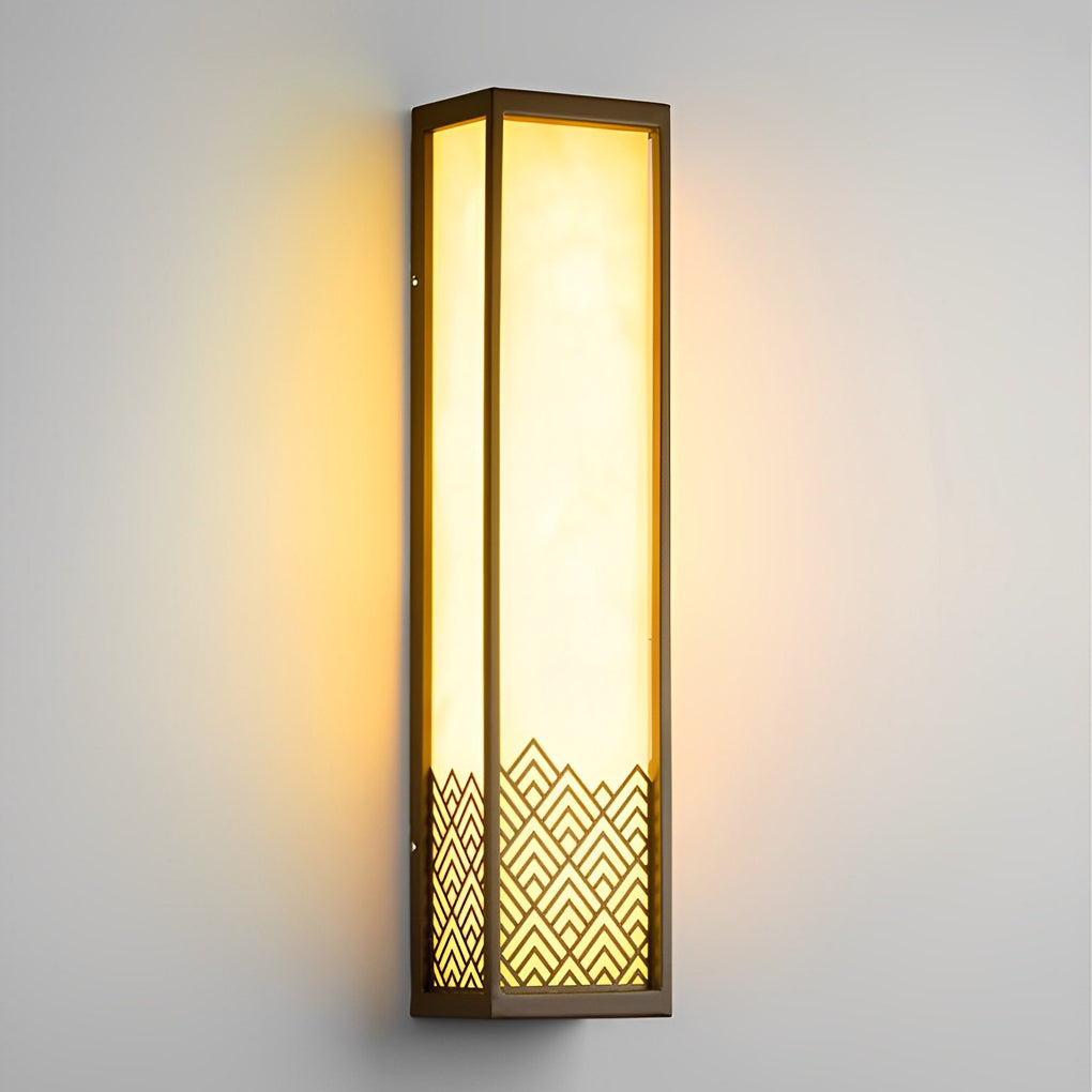 Vintage Waterproof Stainless Steel Brown Wall Lamp Exterior Lights - Lumpaz