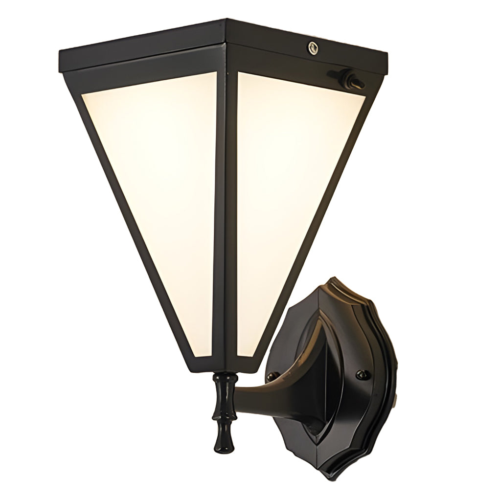 Retro Dimmable LED Waterproof Modern Solar Plug in Wall Sconce Wall Lamp - Lumpaz