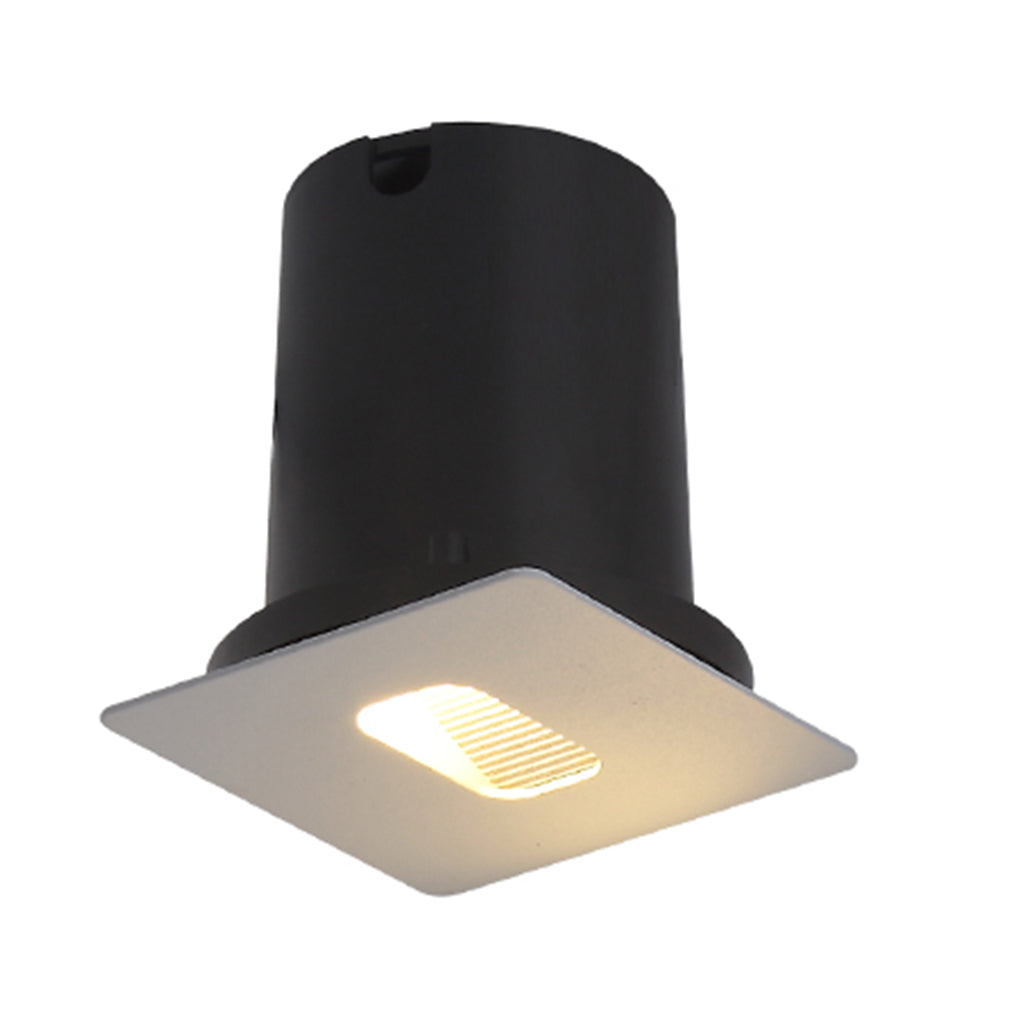 Round Square LED Modern Waterproof Outdoor Step Lights Stairway Sconces - Lumpaz