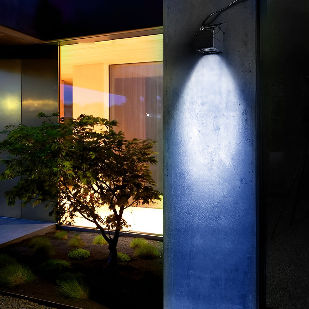 Adjustable Square Waterproof Colorful Spotlight Outdoor Wall Lights - Lumpaz