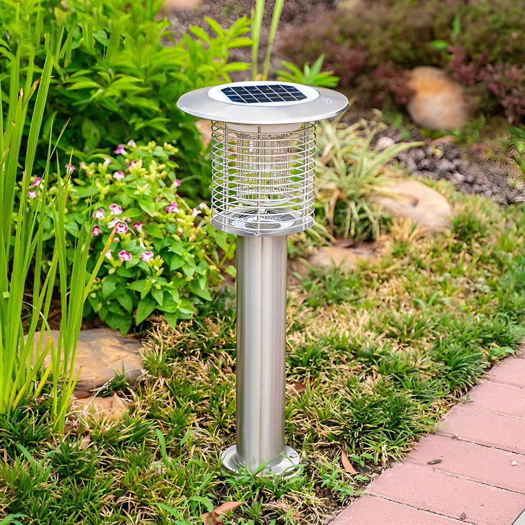 Waterproof USB Solar Bug Zapper Mosquito Killer Lamp Garden Lights - Lumpaz