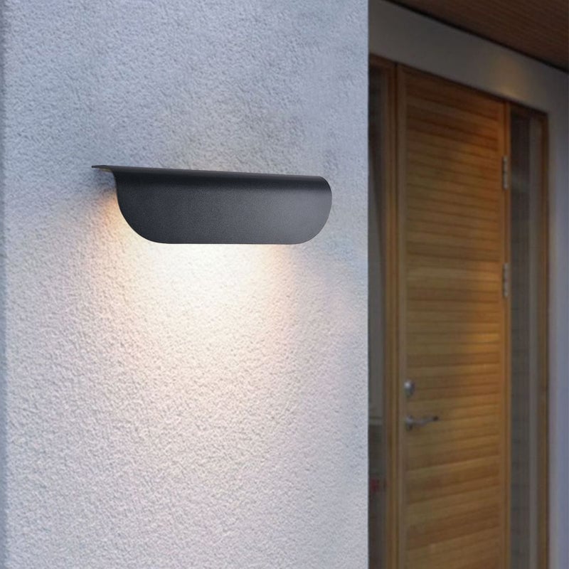 Minimalist LED Waterproof Exterior Wall Light for Garden Balcony Stair Aisle - Lumpaz
