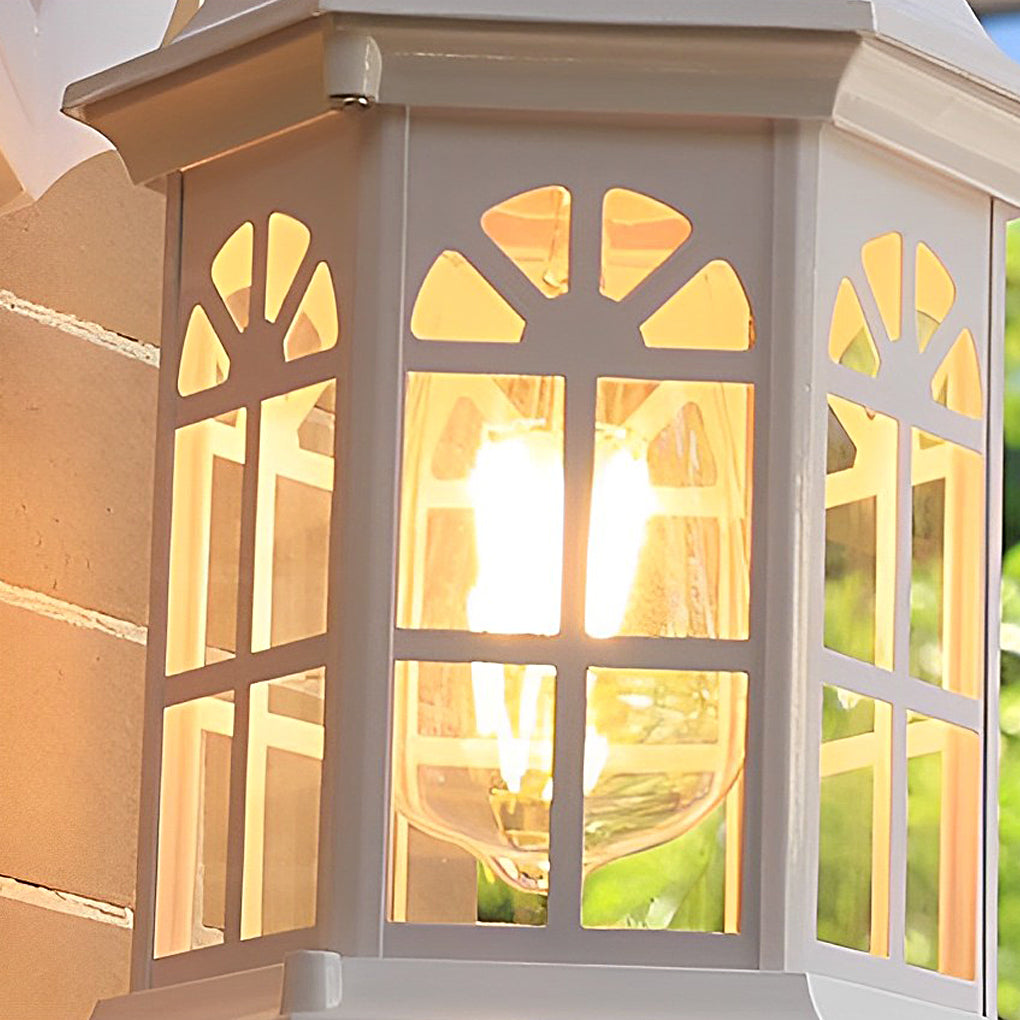 Waterproof Aluminum Alloy Glass LED European Style Outdoor Wall Lights - Lumpaz