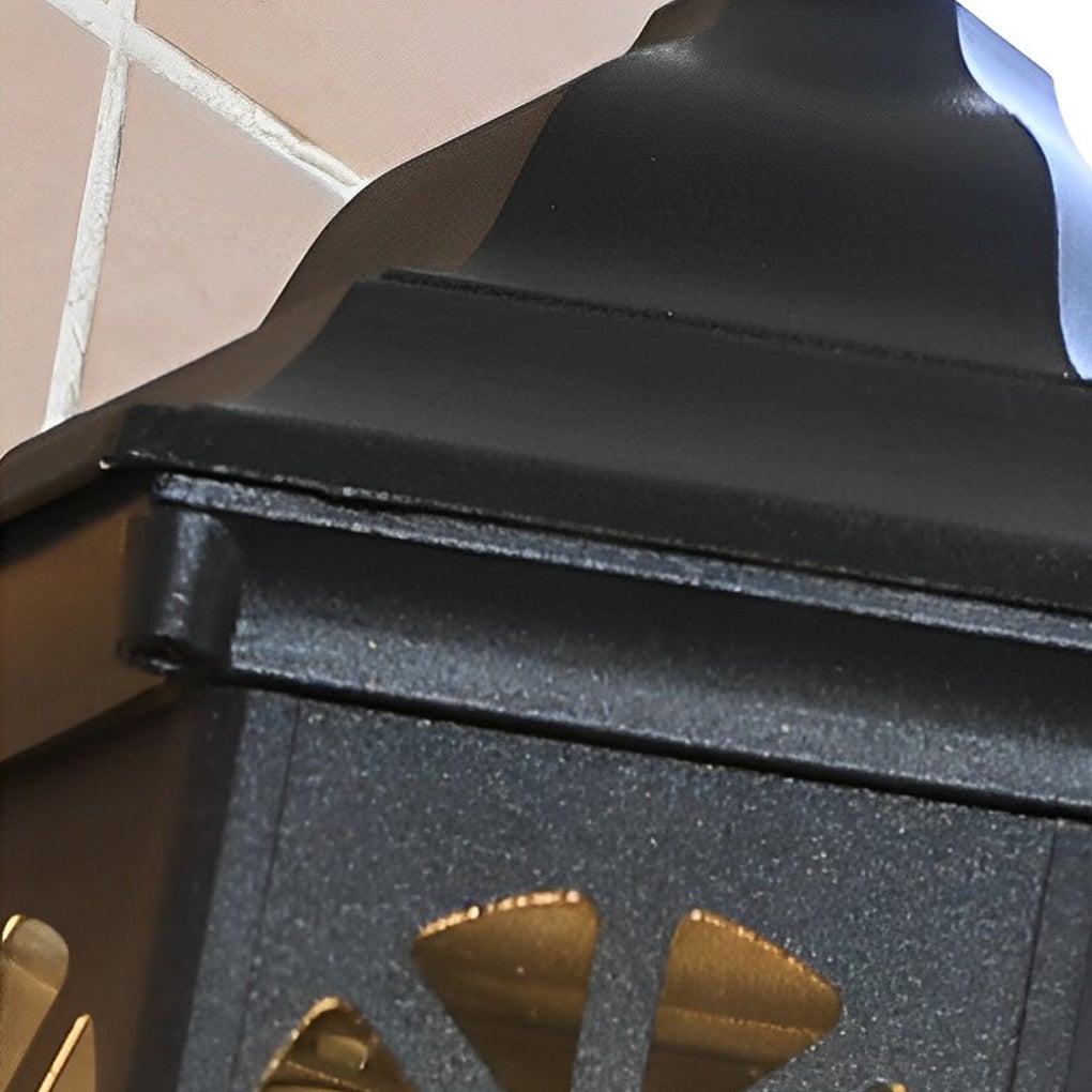 Waterproof LED Glass European-style Outdoor Wall Lamp Plug in Wall Sconce Lighting - Lumpaz