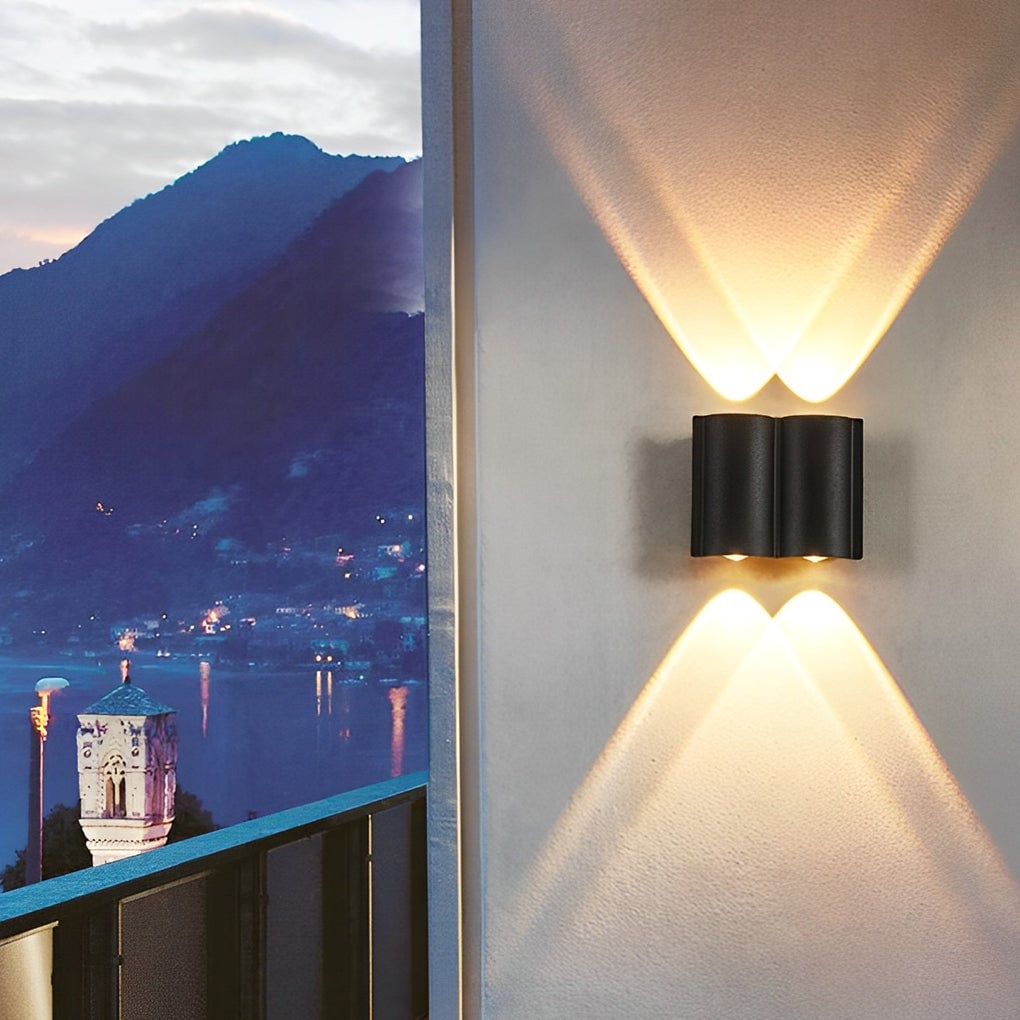 Creative Wave Up and Down Light LED Waterproof Modern Wall Washer Light - Lumpaz