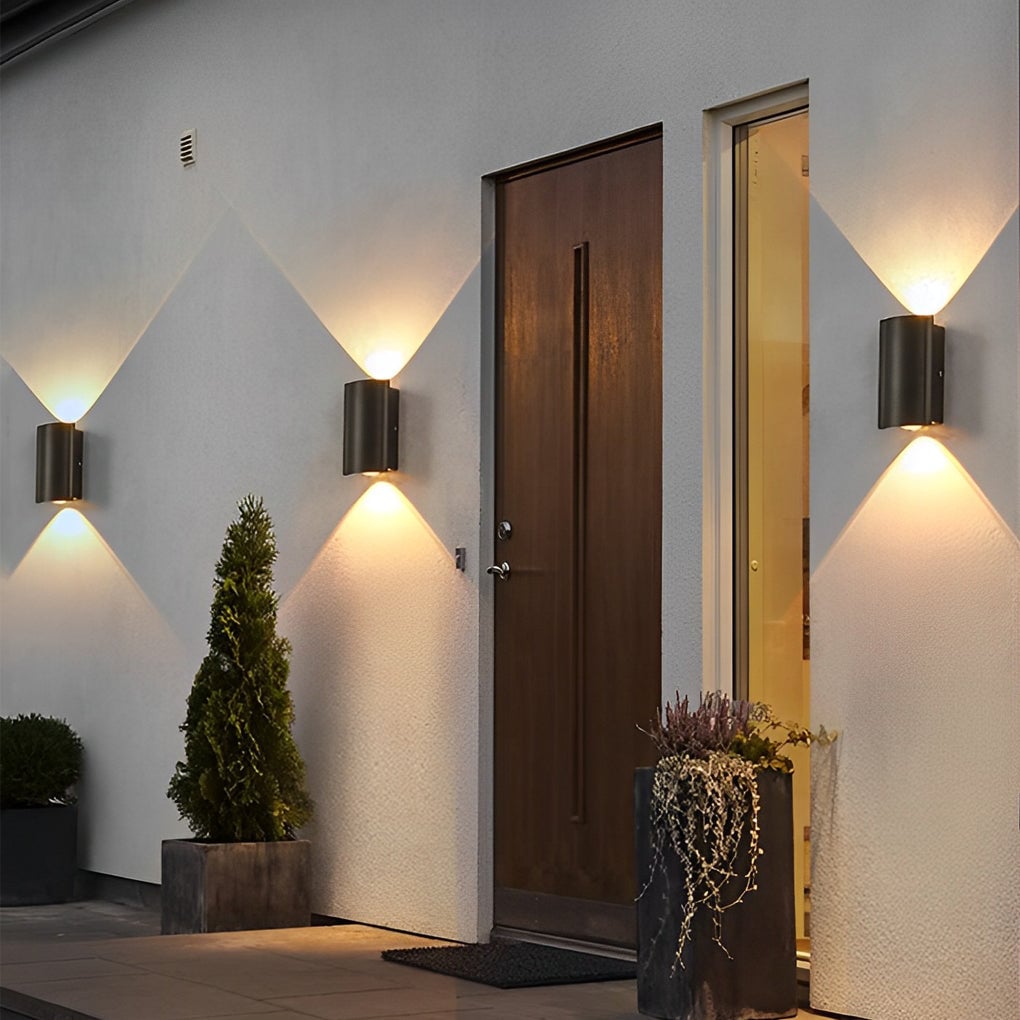 Creative Wave Up and Down Light LED Waterproof Modern Wall Washer Light - Lumpaz