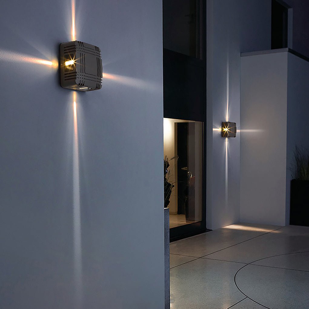 Unique Design Outdoor LED Waterproof Wall Light for Villa Gate Balcony - Lumpaz