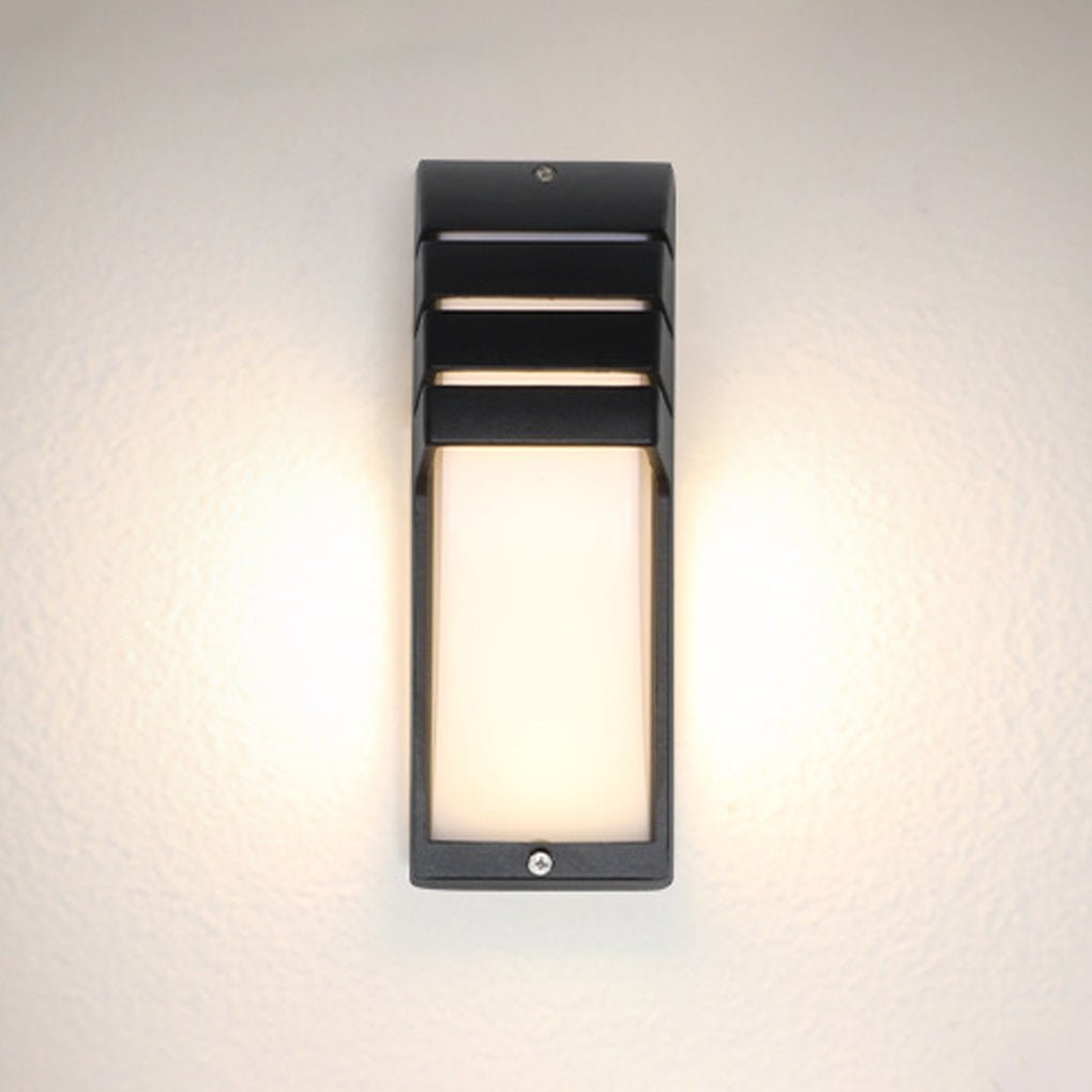 Motion Sensor Waterproof LED Wall Lights for Outdoor Balcony Terrace Aisle - Lumpaz