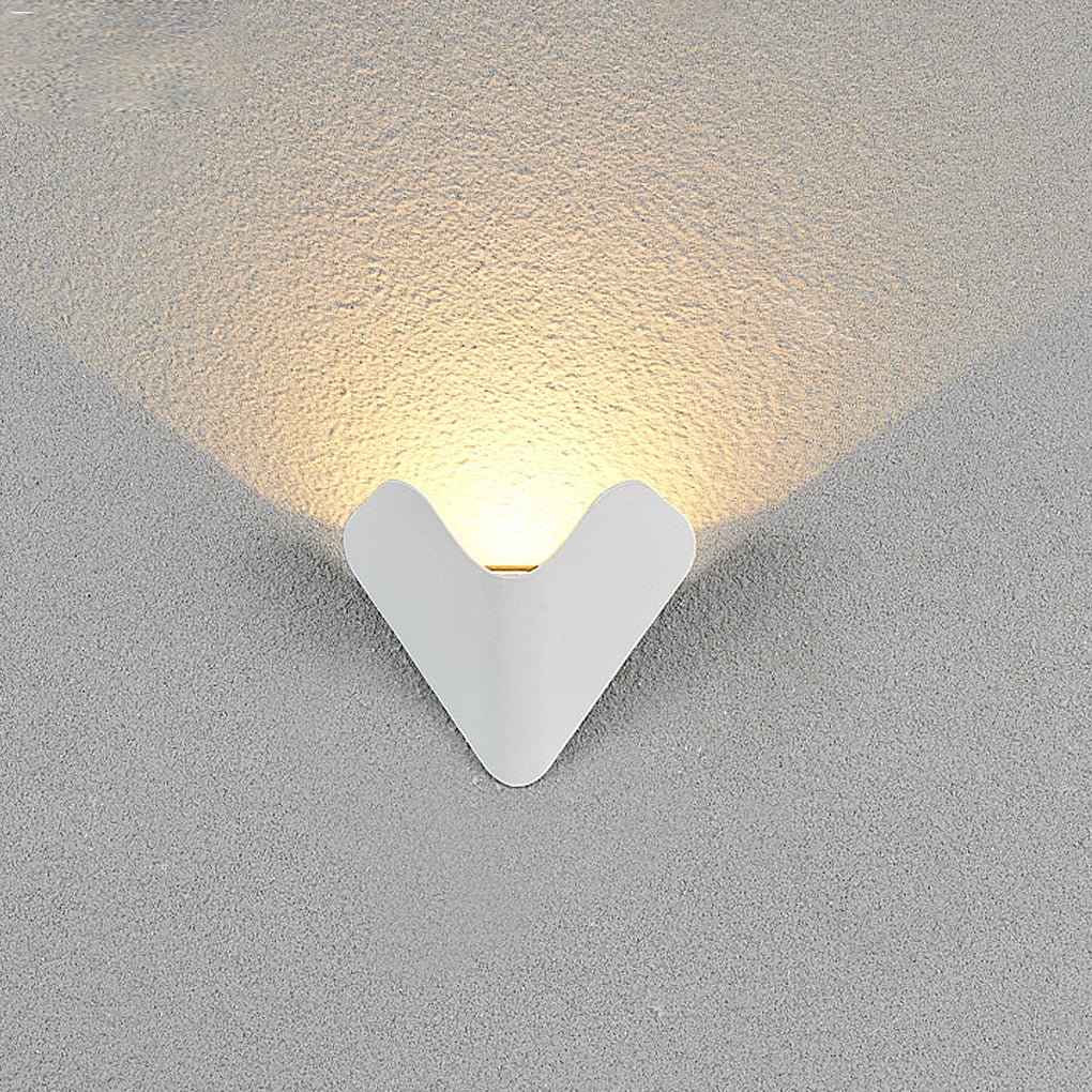 Creative Modern Wall Sconces LED Doorplate Lamp Waterproof Wall Lights Fixture Indoor Outdoor - Lumpaz
