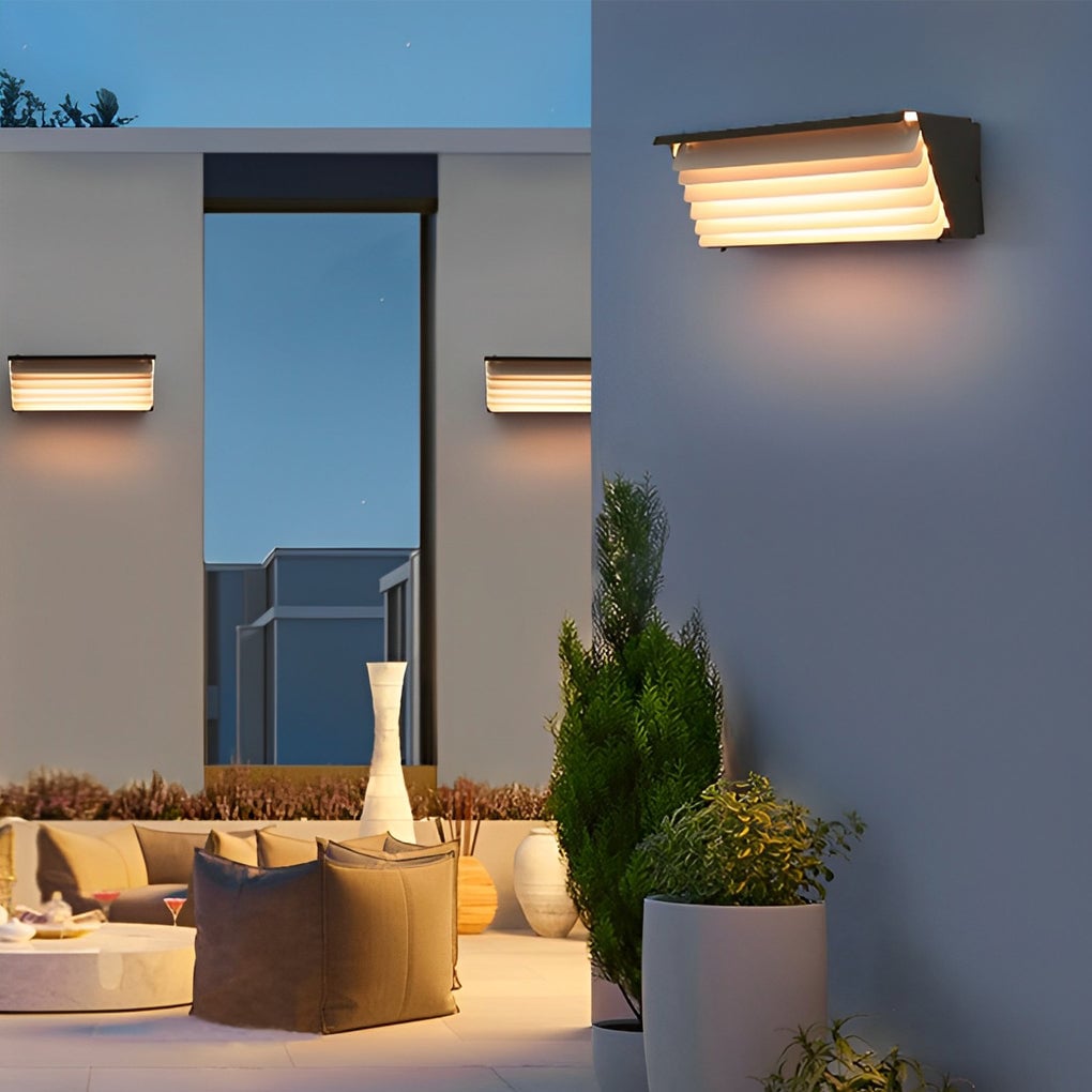 Creative Waterproof LED Modern Outdoor Wall Lamp Wall Sconce Lighting - Lumpaz