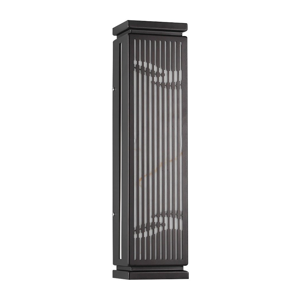 Waterproof Villa Courtyard Gate Unique Hollowed Design Wall Lamp for Outdoor - Lumpaz