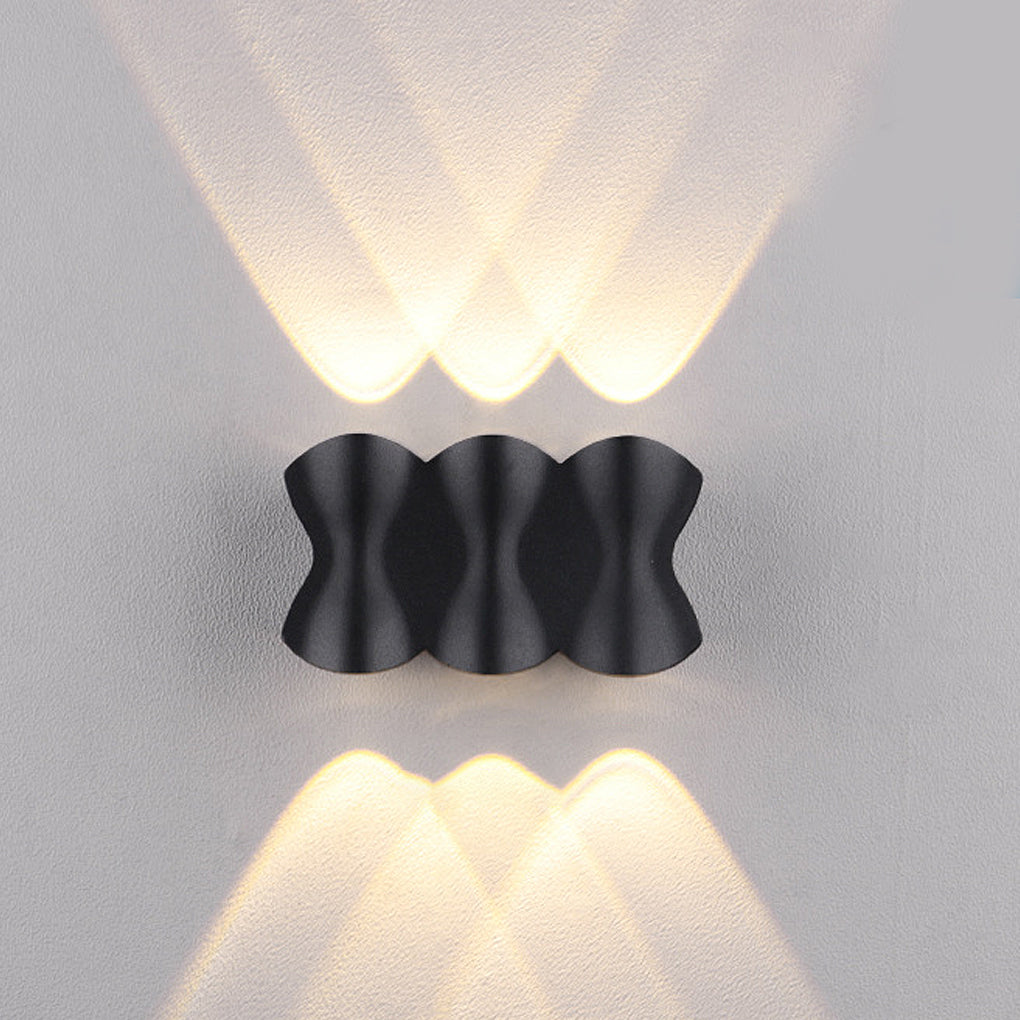 Creative LED Up and Down Lights Waterproof Modern Outdoor Wall Lamp - Lumpaz