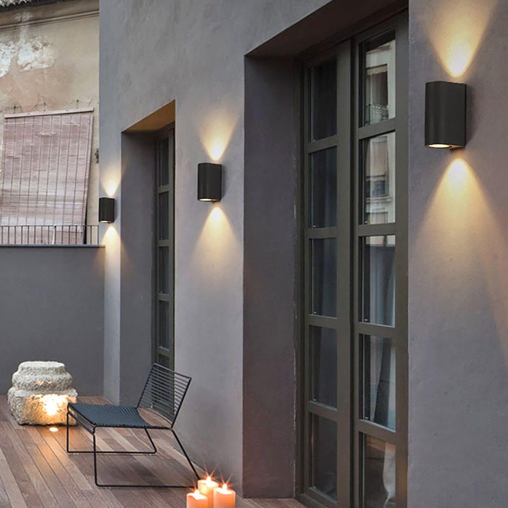 Unique up and down Lighting Waterproof LED Modern Outdoor Wall Lights - Lumpaz