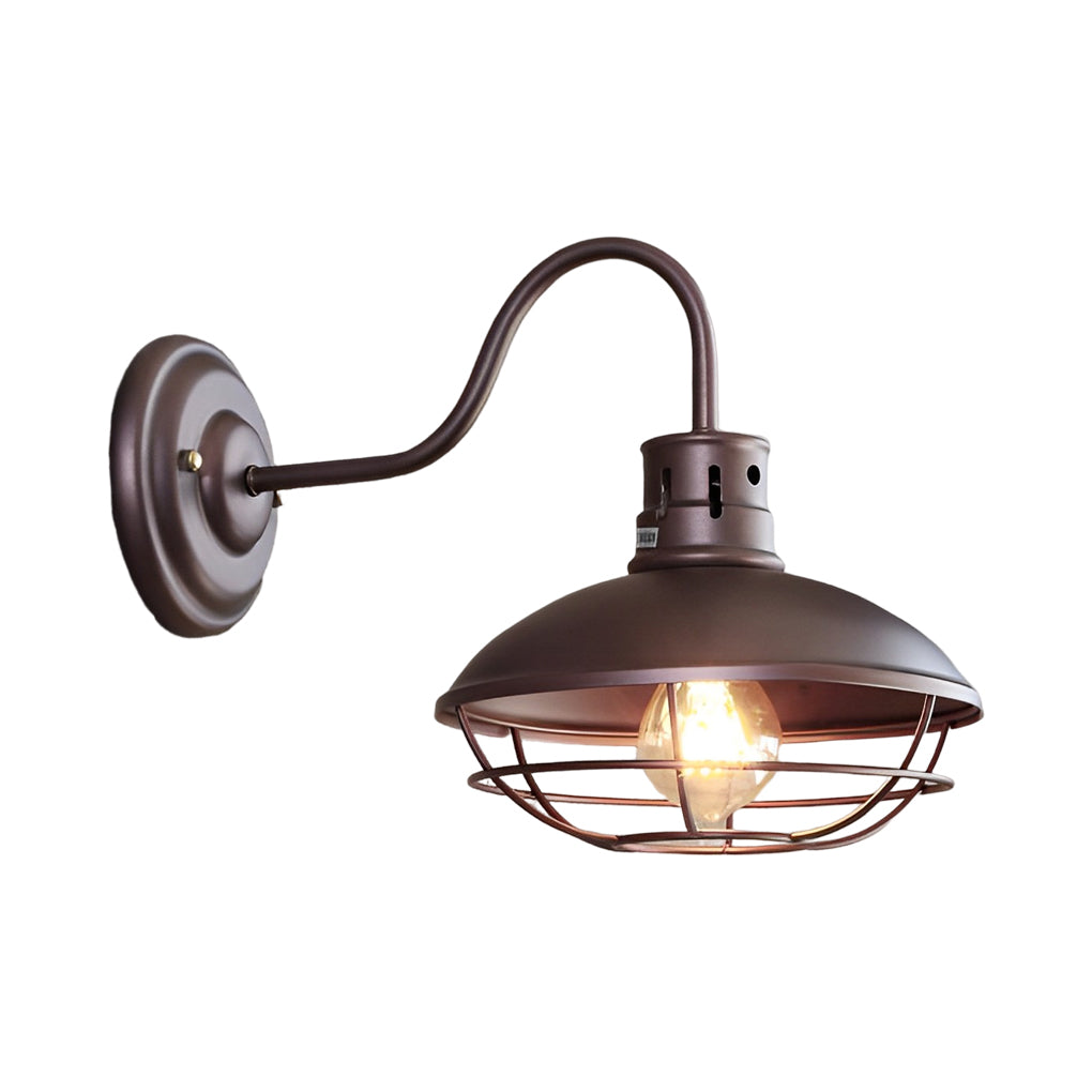 Retro Iron LED Waterproof Industrial Style Outdoor Wall Lights Wall Lamp - Lumpaz