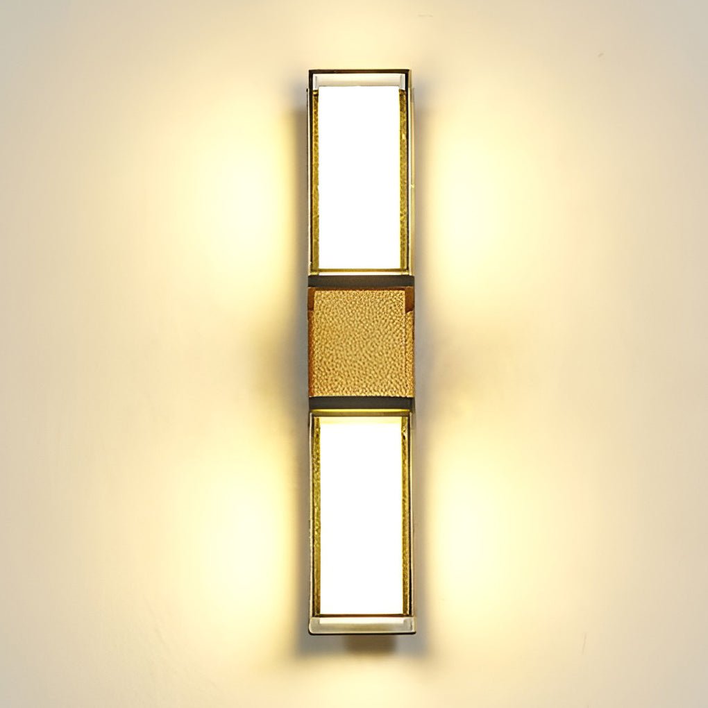 Creative Up and Down Lights Waterproof LED Wall Sconces Outdoor Wall Lights - Lumpaz