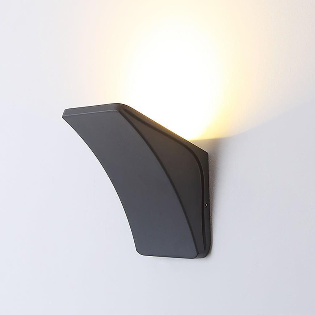 Unique LED 12W Black Modern Wall Sconces Wall Lamp Outdoor Wall Lights - Lumpaz