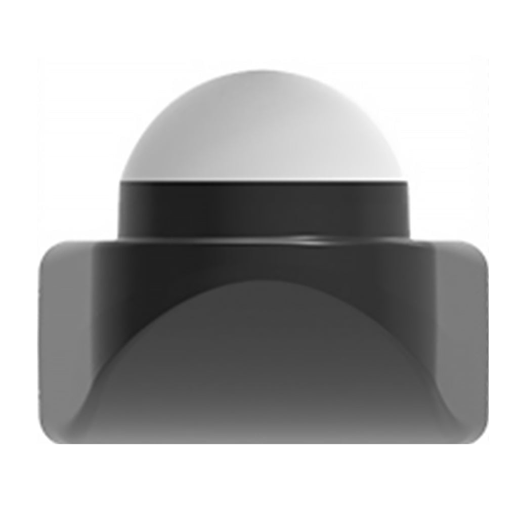 Round Waterproof LED Black Modern Up and Down Lights Outdoor Wall Sconces - Lumpaz