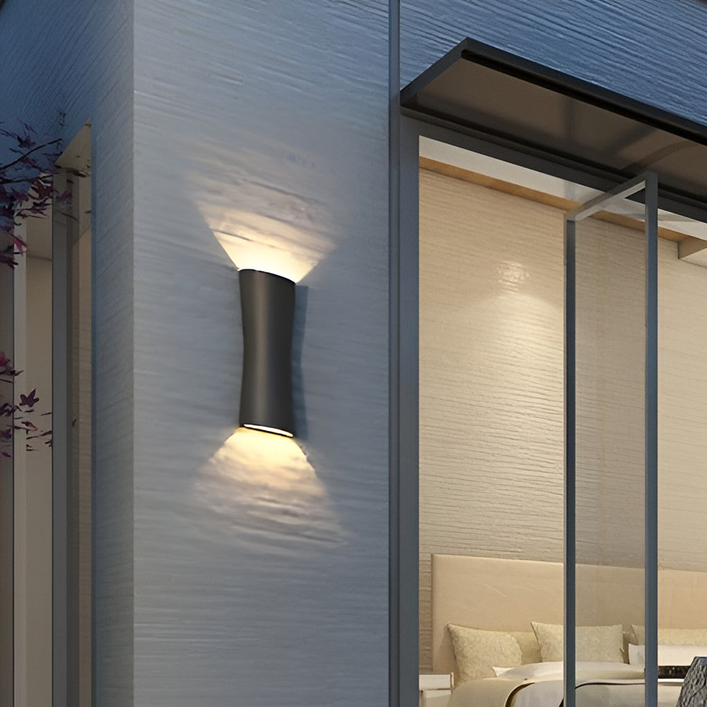 Waterproof LED Up and Down Lights Modern Wall Lamp Wall Washer Light - Lumpaz