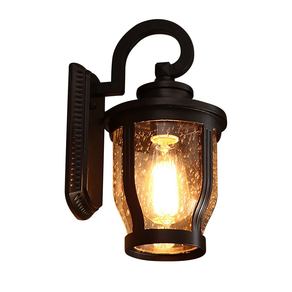 Retro Creative Waterproof Bubbles Glass Vintage Outdoor Wall Lights - Lumpaz