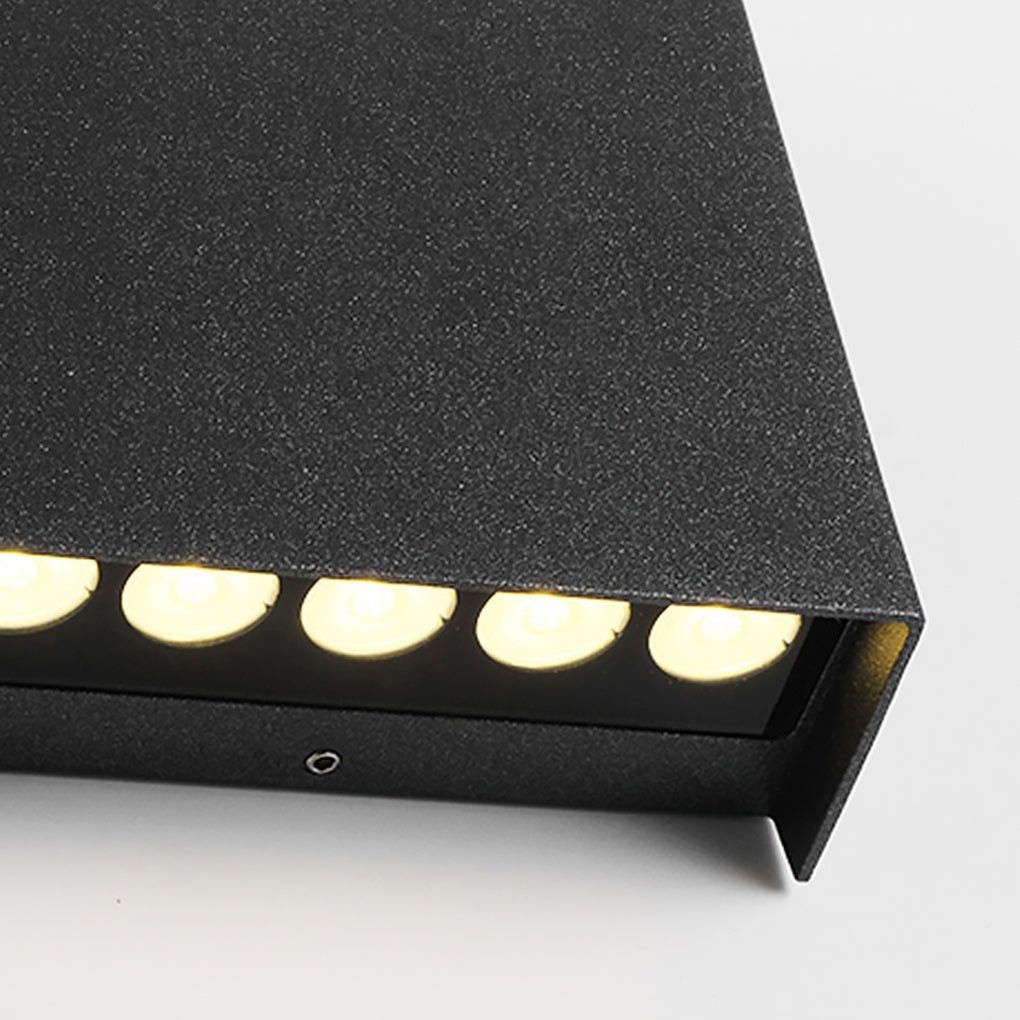 Rectangular Waterproof Up Down Lighting Led Modern Wall Washer Lights - Lumpaz