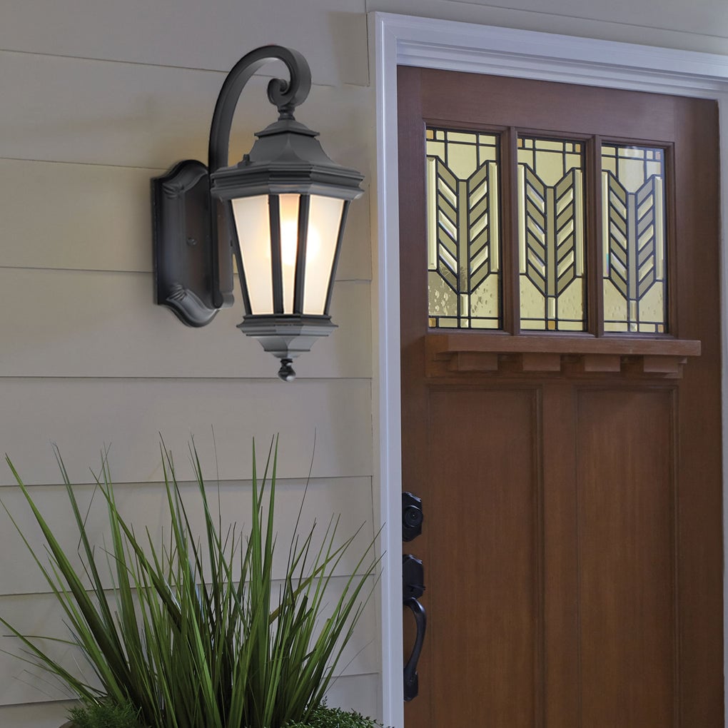 Minimalist Frosted Glass Waterproof European-Style Outdoor Wall Lamp - Lumpaz