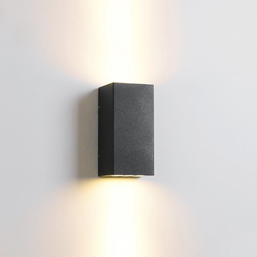Two Light Effect Optional Waterproof LED Wall Light for Outdoor Villa Courtyard - Lumpaz