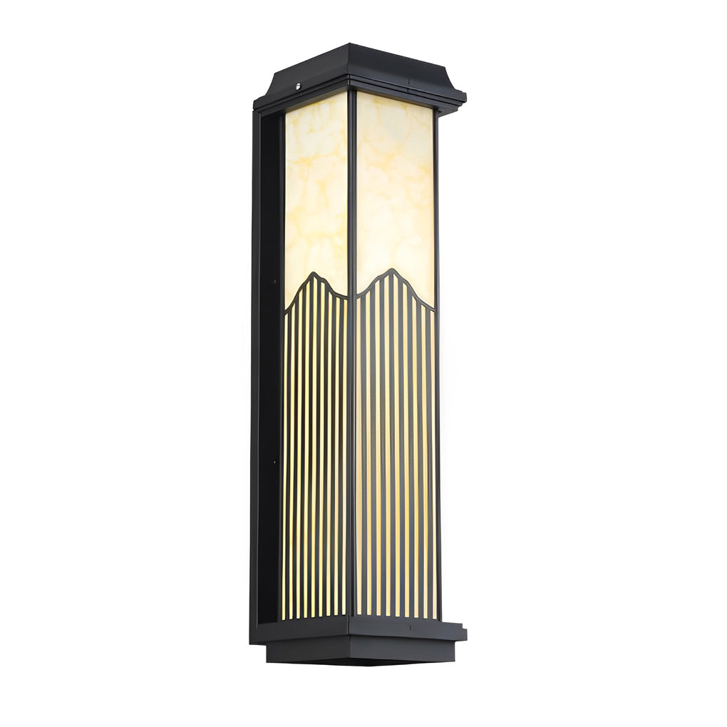 Waterproof Solar Powered Automatic Charging Outdoor Wall Lights with Remote - Lumpaz