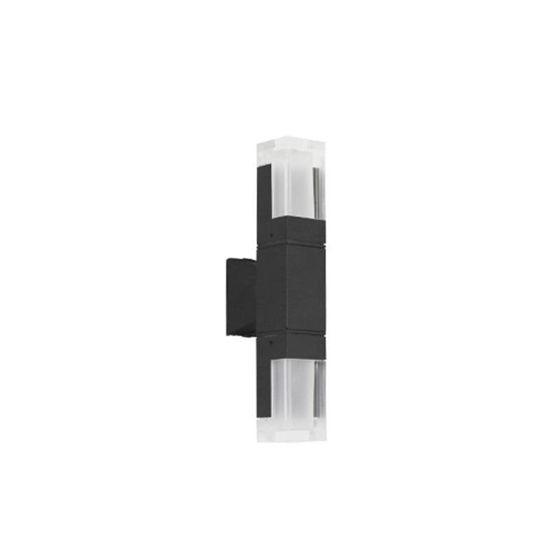 Square Up and Down Lighting LED Waterproof Modern Outdoor Wall Lights - Lumpaz