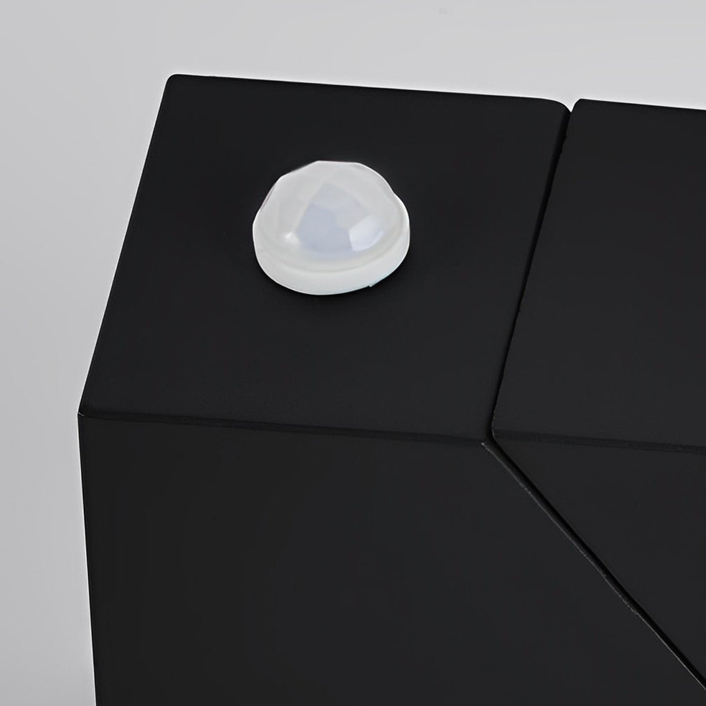 Adjustable Up and Down Light Motion Sensor Waterproof Black Wall Lamp - Lumpaz