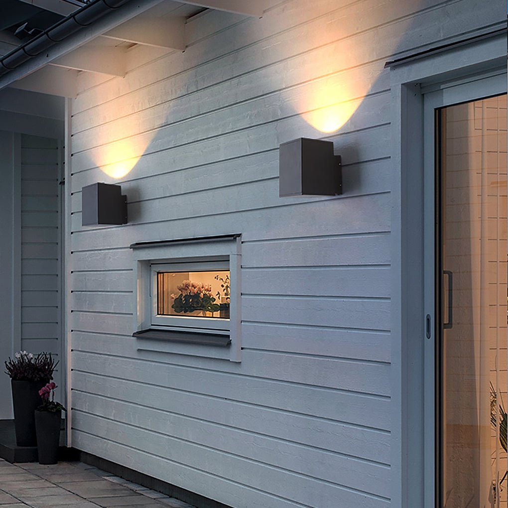 Waterproof LED Exterior Wall Sconces for Villa Outdoor Patio Balcony - Lumpaz