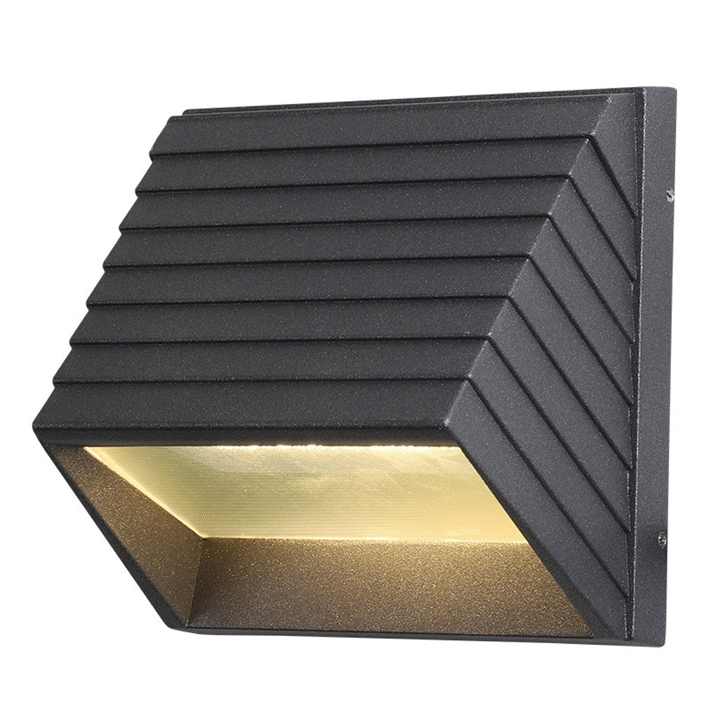 Modern Minimalist Outdoor Waterproof LED Wall Light for Villa Garden Balcony Stairs - Lumpaz