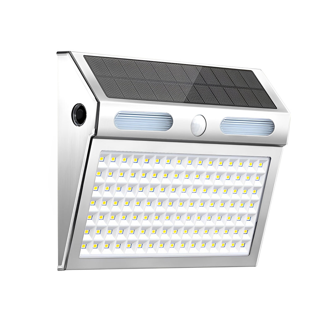 Rectangular Waterproof LED Motion Sensor Solar Wall Lights Outdoor Wall Lamp - Lumpaz