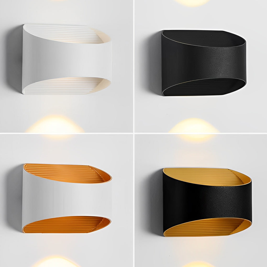 Unique Up and Down Lighting LED Waterproof Modern Exterior Wall Lights - Lumpaz