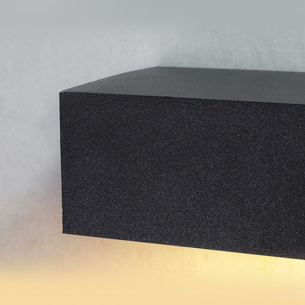 Minimalist Rectangle Outdoor Waterproof Villa Courtyard Garden LED Wall Lamp - Lumpaz