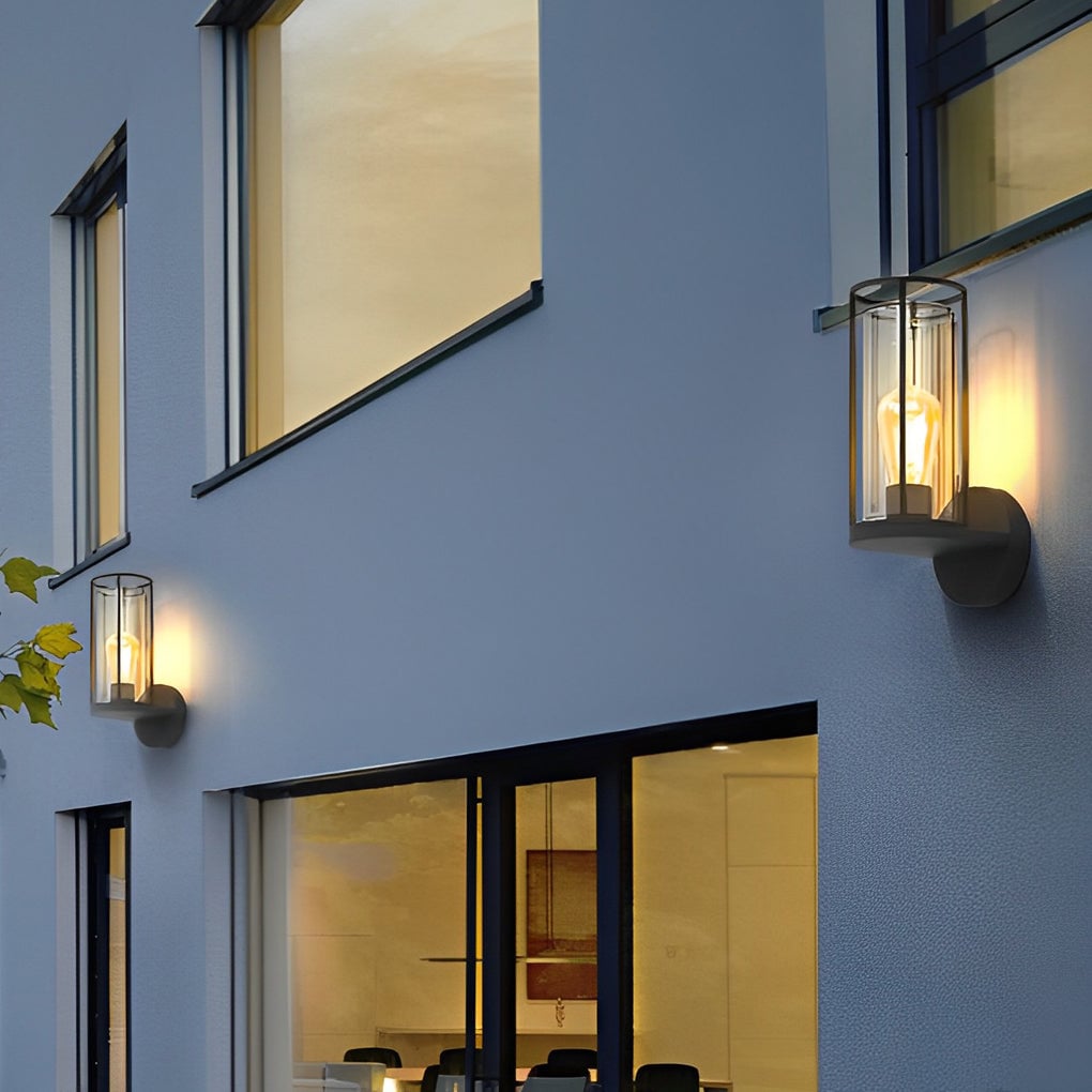 Minimalist Round Waterproof Retro Wall Lamp Outdoor Lawn Lights Path Lights - Lumpaz
