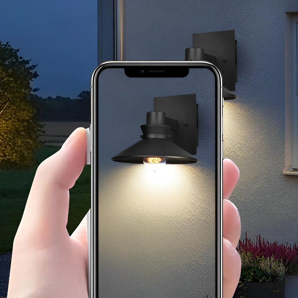 Minimalist Waterproof Black European-style Wall Lamp Exterior Lights - Lumpaz
