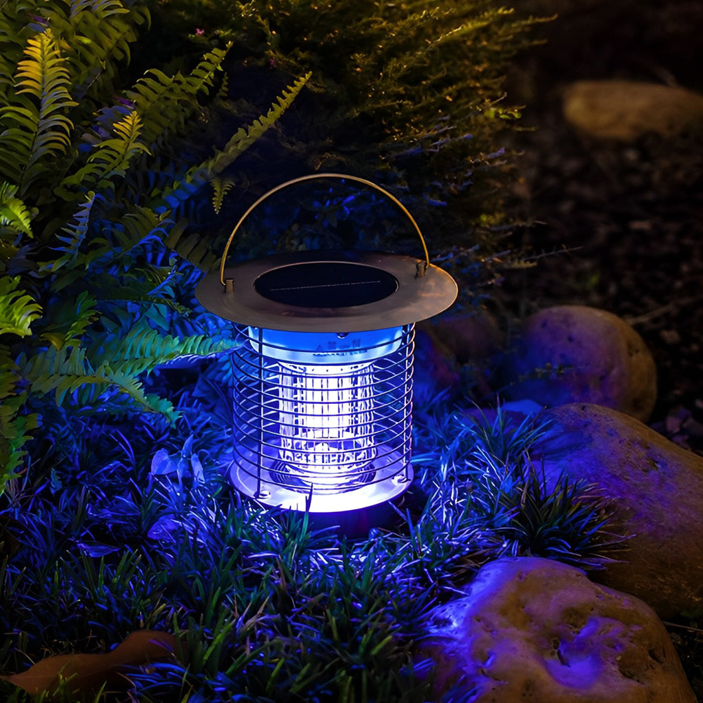 Waterproof USB Solar Bug Zapper Mosquito Killer Lamp Garden Lights - Lumpaz